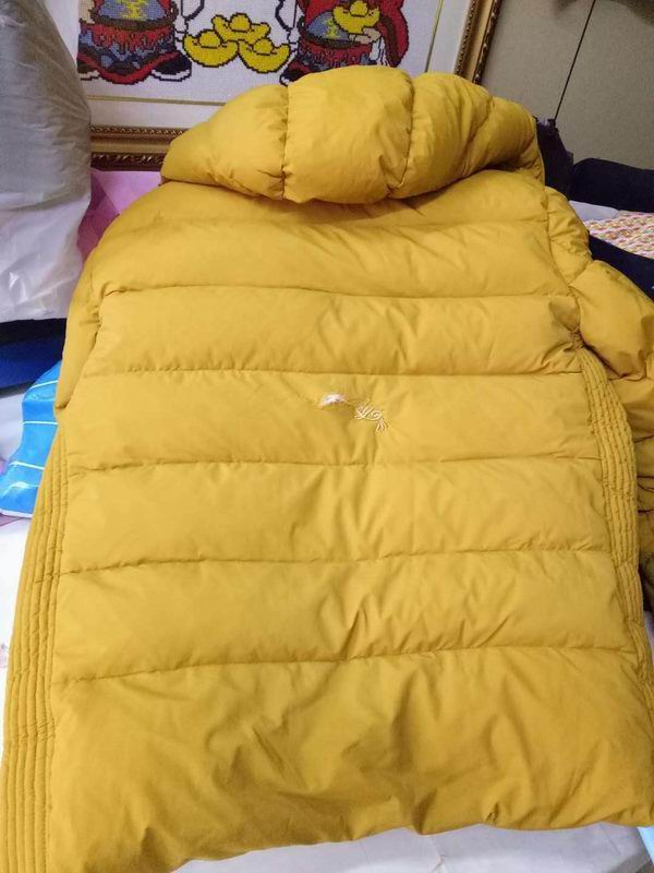 羽绒服织补前